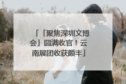 「聚焦深圳文博会」圆满收官！云南展团收获颇丰