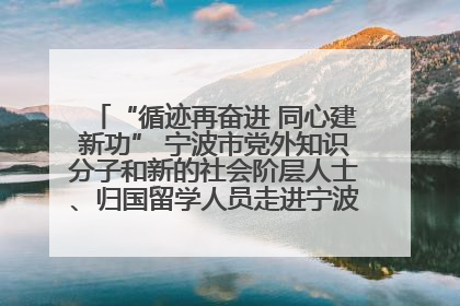 “循迹再奋进 同心建新功” 宁波市党外知识分子和新的社会阶层人士、归国留学人员走进宁波舟山港穿山港区