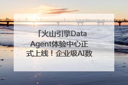 火山引擎Data Agent体验中心正式上线！企业级AI数据专家触手可及