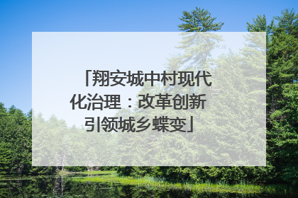 翔安城中村现代化治理：改革创新引领城乡蝶变