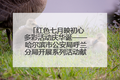 红色七月映初心 多彩活动庆华诞——哈尔滨市公安局呼兰分局开展系列活动献礼党的生日