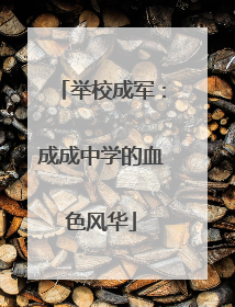 举校成军：成成中学的血色风华