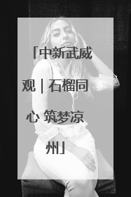 中新武威观|石榴同心 筑梦凉州