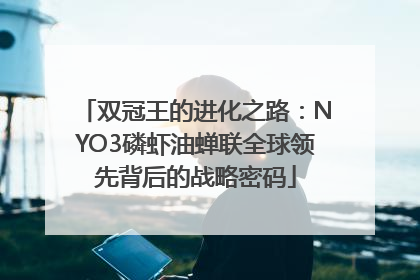 双冠王的进化之路：NYO3磷虾油蝉联全球领先背后的战略密码