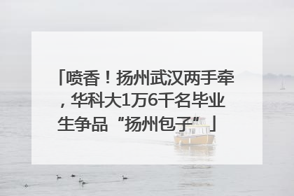 喷香！扬州武汉两手牵，华科大1万6千名毕业生争品“扬州包子”