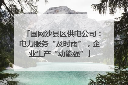 国网沙县区供电公司：电力服务“及时雨”，企业生产“动能强”