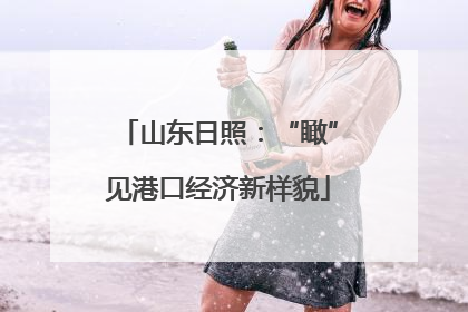 山东日照：“瞰”见港口经济新样貌