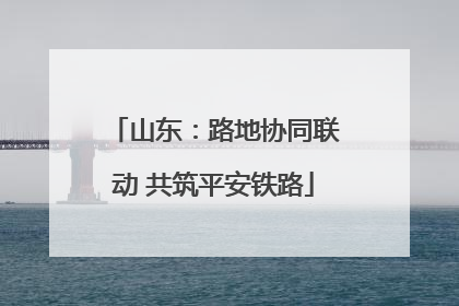 山东：路地协同联动 共筑平安铁路