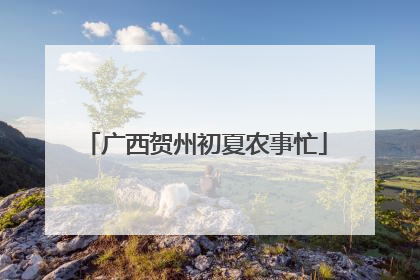广西贺州初夏农事忙