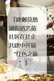 建邺莫愁湖街道艺苑社区在社企共建中开展“红色之旅”