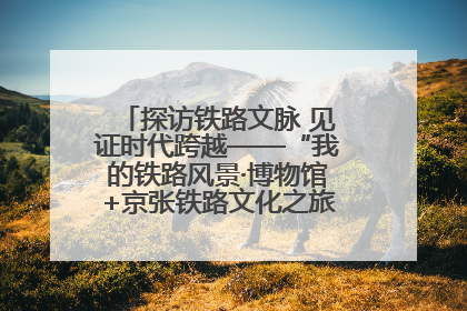 探访铁路文脉 见证时代跨越——“我的铁路风景·博物馆+京张铁路文化之旅”活动在京启动