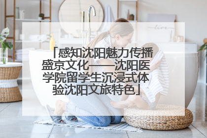 感知沈阳魅力传播盛京文化——沈阳医学院留学生沉浸式体验沈阳文旅特色