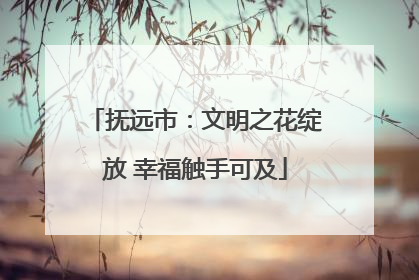 抚远市：文明之花绽放 幸福触手可及