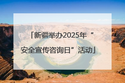 新疆举办2025年“安全宣传咨询日”活动