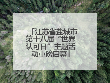 江苏省盐城市第十八届“世界认可日”主题活动重磅启幕