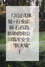 沉浸式体验+行业定制 石首消防助供电公司筑牢安全“防火墙”
