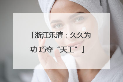 浙江乐清：久久为功 巧夺“天工”