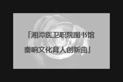 湘潭医卫职院图书馆奏响文化育人创新曲