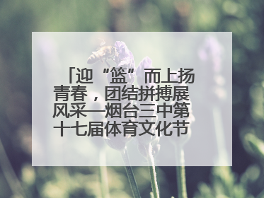 迎“篮”而上扬青春，团结拼搏展风采—烟台三中第十七届体育文化节篮球赛