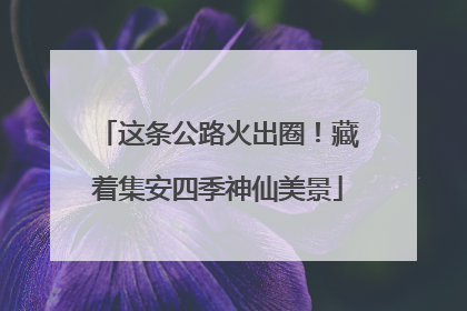 这条公路火出圈！藏着集安四季神仙美景