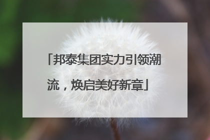 邦泰集团实力引领潮流，焕启美好新章