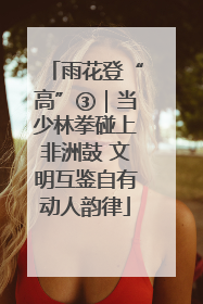 雨花登“高”③｜当少林拳碰上非洲鼓 文明互鉴自有动人韵律