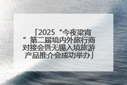 2025“今夜梁宵”第二届境内外旅行商对接会暨无锡入境旅游产品推介会成功举办