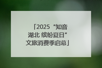 2025“知音湖北 缤纷夏日”文旅消费季启幕