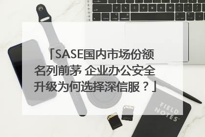 SASE国内市场份额名列前茅 企业办公安全升级为何选择深信服？